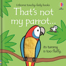 Usborne That’s Not My Birds 7 Books Collection Set – Duck, Chick, Parrot, Owl, Robin, Flamingo & Penguin | Touchy-Feely Baby Board Books by Fiona Watt