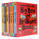Leslie Patricelli Big Box of Brilliant Books – 8 Board Books Set