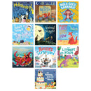 Hullabaloo! 10 Children’s Picture Books Collection Set | Funny Animal Stories, Noisy Adventures & Read-Aloud Rhyming Books for Kids