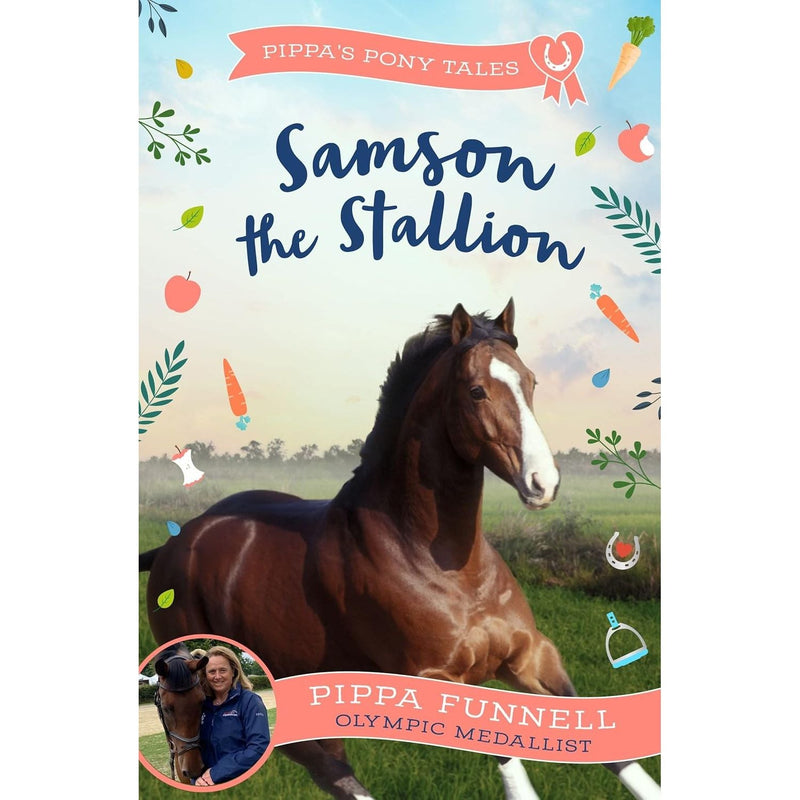 Pippa's Pony Tales 8 Books Collection Set by Pippa Funnell (Magic Spirit, Red Admiral, Rosie, Samson, Lucky Chance, Solo, Pride and Joy, Neptune)