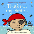Usborne That’s Not My Boys 5 Books Collection Set – Pirate, Car, Truck, Tractor & Baby Boy | Touchy-Feely Baby Board Books by Fiona Watt