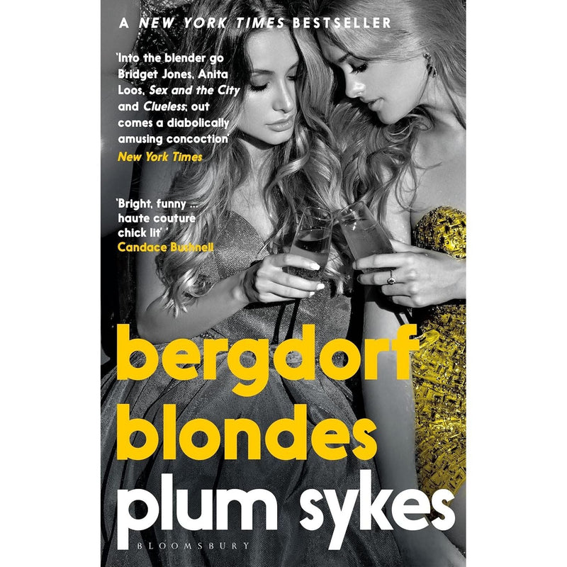 Plum Sykes 3 Books Collection Set (The Debutante Divorcée, Bergdorf Blondes, Party Girls Die in Pearls)