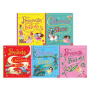 The Princess Series 5 Book Set by Caryl Hart & Sarah Warburton – The Princess and the Peas, The Shoe & More Fun Kids Collection