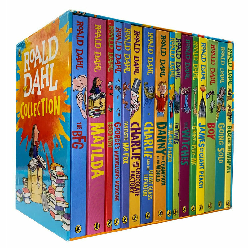 MISSING BOX - Roald Dahl Collection 16 Books Set Classic Kids (Origina