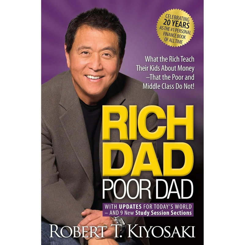 Robert T. Kiyosaki 4 Books Collection Set (Rich Dad Poor Dad, Cashflow Quadrant, Guide to Investing, Why the Rich are getting Richer)
