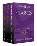 Robert T. Kiyosaki Classics 3 Books Collection Box Set (Rich Dad Poor Dad, Cashflow Quadrant, Guide to Investing)