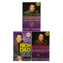 Robert T. Kiyosaki Classics 3 Books Collection Box Set (Rich Dad Poor Dad, Cashflow Quadrant, Guide to Investing)
