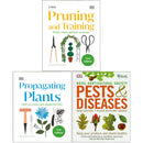 RHS Pruning & Training, RHS Propagating Plants, RHS Pests & Diseases 3 Books Collection Set