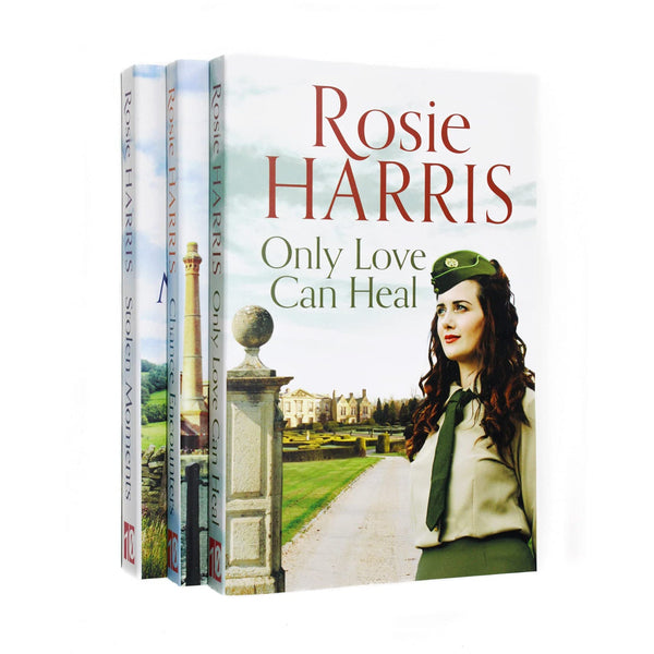 Rosie Harris Collection 3 Books Set (Stolen Moments, Chance Encounters, Only Love Can Heal)