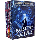 Raised by Wolves Series By Jennifer Lynn Barnes 3 Books Collection Set (Raised by Wolves, Trial by Fire & Taken by Storm)