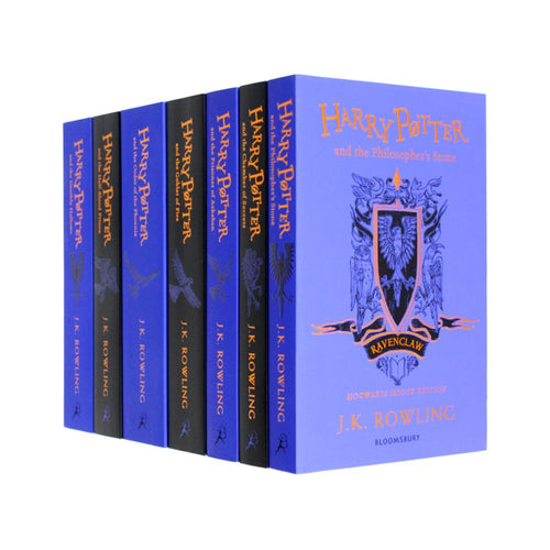 Harry Potter Ravenclaw House Editions PAPERBACK Box Set: J.K. Rowling - 7 books Set