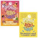 Good Night Stories for Rebel Girls 2 Books Collection Set (100 Inspiring Young Changemakers, 100 Immigrant Women who Changed the World)