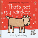 That’s Not My Reindeer – Usborne Touchy-Feely Board Book for Babies & Toddlers | Sensory Christmas Baby Book