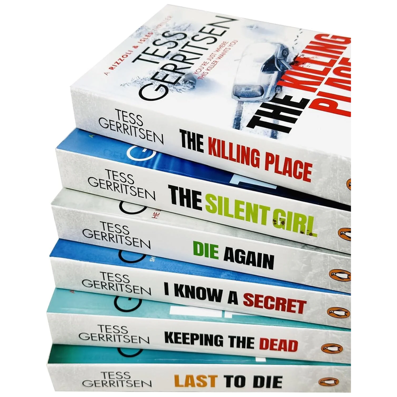 Tess Gerritsen Rizzoli & Isles Series 7-12 Collection 6 Books Set (Keeping the Dead, The Killing Place, The Silent Girl, Last To Die and MORE)