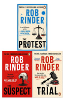 Rob Rinder 3 Books Collection Set (The Trial, The Suspect, The Protest)