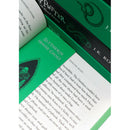 Harry Potter Slytherin House Editions PAPERBACK : J.K. Rowling - 7 Books Box Set