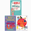 Whats Happening to Me Girls,Girls Guide to Growing Up,Bodys Changing 3 Books Collection Set