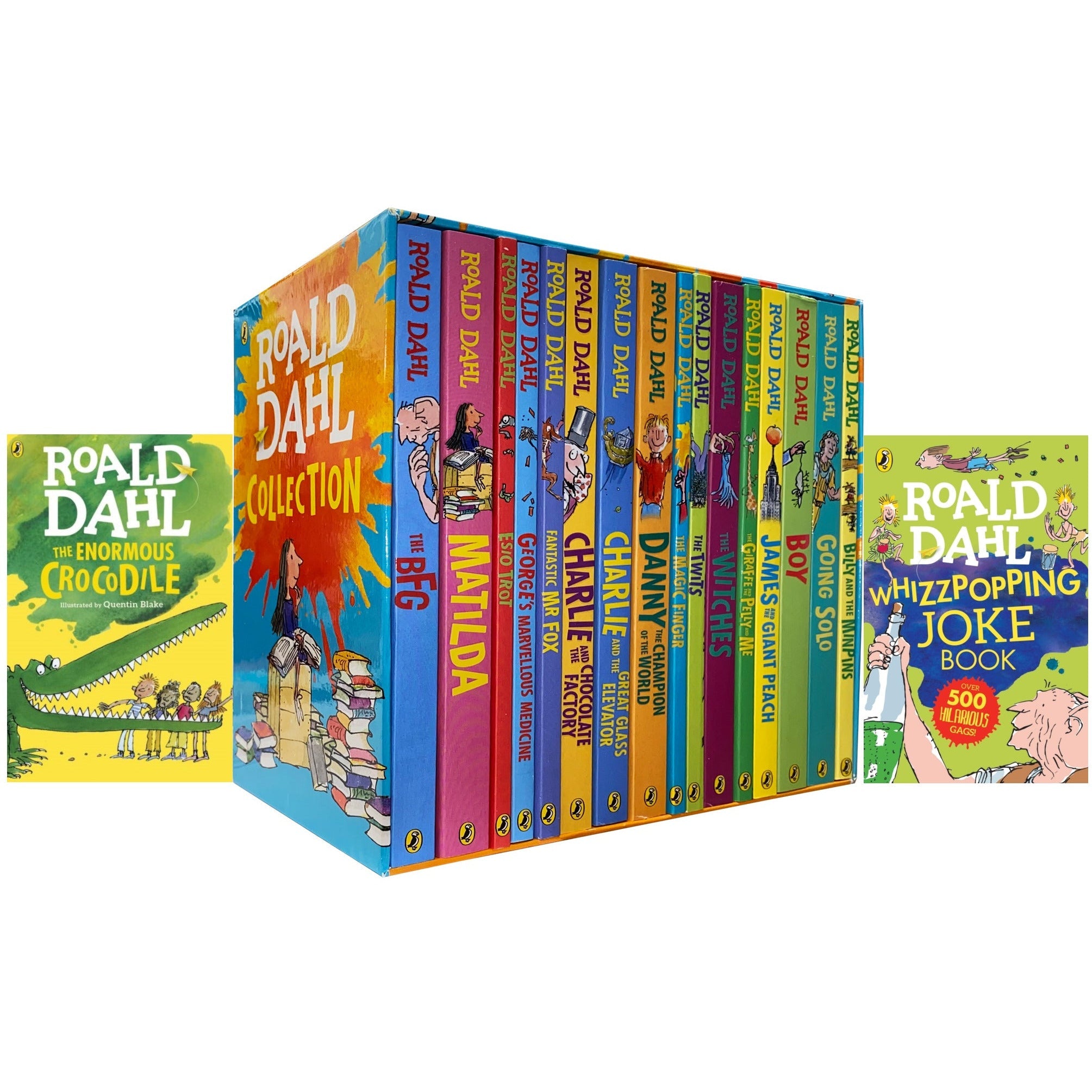 Roald Dahl Collection 18 Books Set (Original Edition) Inc The Enormous