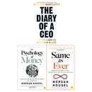 Psychology of Money, Same as Ever & Diary of a CEO 3 Book Set – Business & Mindset Collection