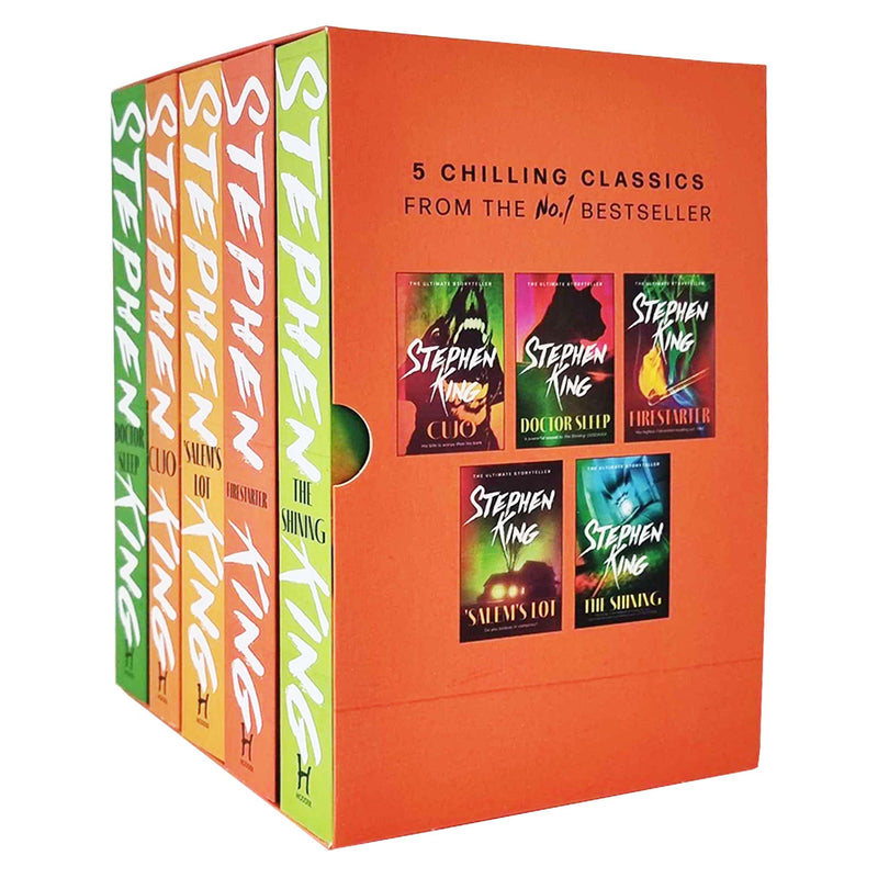 Stephen King 5 Books Collection Box Set (Cujo, 'Salem's Lot, The Shining, Doctor Sleep, Fire Starter)
