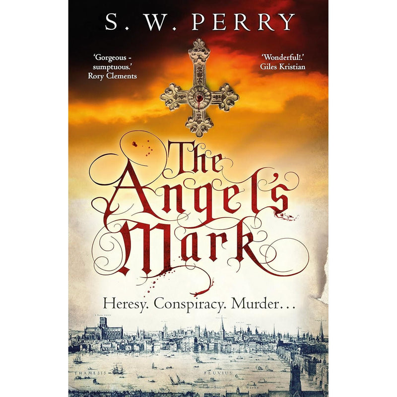 The Jackdaw Mysteries Series 3 Books Collection Set By S. W. Perry (The Angel's Mark, The Saracen's Mark, The Heretic's Mark)