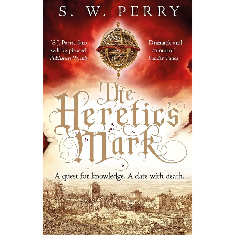 The Jackdaw Mysteries Series 3 Books Collection Set By S. W. Perry (The Angel's Mark, The Saracen's Mark, The Heretic's Mark)