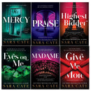 Salacious Players Club Series 6 Books Collection Set by Sara Cate | Dark Spicy Romance Erotic BDSM Contemporary Romance - Praise, Eyes on Me, Give Me More, Mercy, Highest Bidder, Madame
