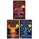 Crescent City Series 3 Books Collection Set by Sarah J. Maas (House of Earth and Blood, House of Flame and Shadow & House of Sky and Breath)
