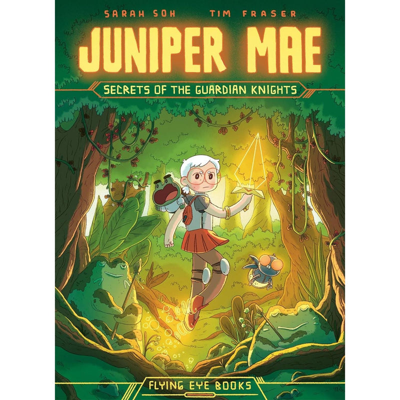 Sarah Soh Juniper Mae Series 2 Books Collection Set (Secrets of the Guardian Knights, Knight of Tykotech City)