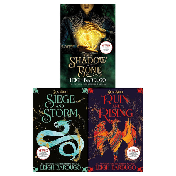 Shadow And Bone Trilogy Leigh Bardugo Collection 3 Books Set Grisha Trilogy Shadow And Bone  Siege And Storm  Ruin And Rising