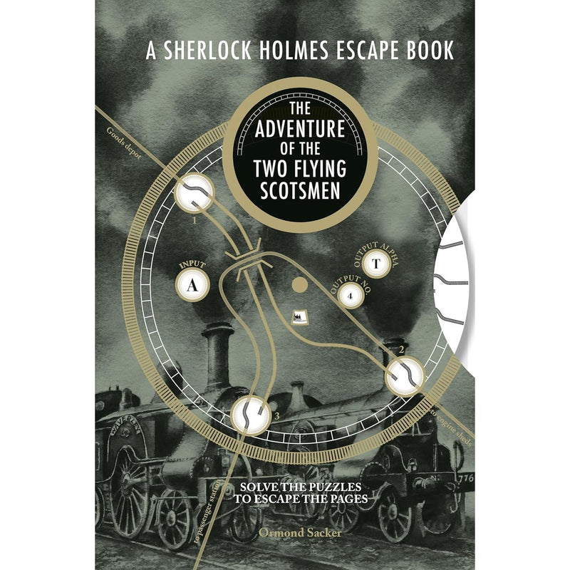 Sherlock Holmes Escape Book 5 Books Collection Set (London Waterworks, British Museum, Analytical Engine, Tower of London, Two Flying Scotsmen)