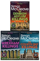 DI Ruth Hunter Series 3 Books Collection Set (Books 15-17) By Simon McCleave (Denbigh Asylum Killings, Wrexham Killings, Colwyn Bay Killings)
