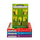 Katherine Woodfine The Sinclairs Mysteries 4 Books Collection Set - The Midnight Peacock, The Painted Dragon, The Clockwork Sparrow, The Jewelled Moth