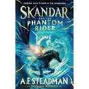 Skandar Series 4 Books Collection Set by A. F. Steadman (Chaos Trials, Unicorn Thief, Phantom Rider, Secret Element: World Book Day)