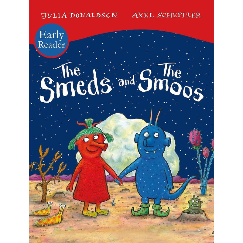 Julia Donaldson And Axel Scheffler Early Readers 2 Books Set (Tabby McTat, The Smeds and the Smoos)