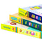 Sparkly Lift the Flaps 3 Board Books Set (Opposites, Vehicles, Animal Sounds)