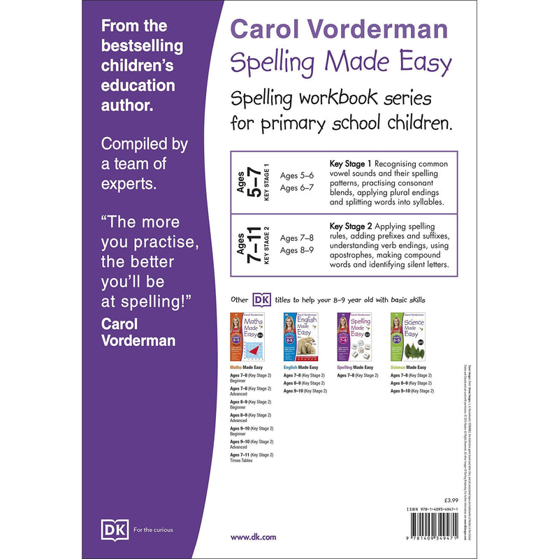 Spelling Made Easy, Ages 8-9 (Key Stage 2)