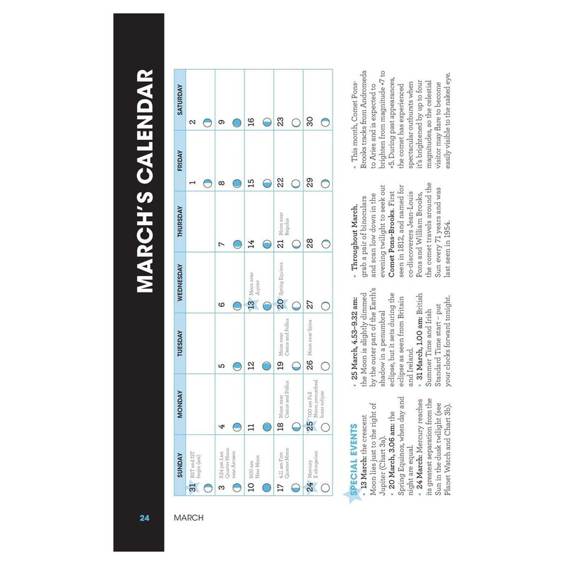 Philip's Stargazing 2024 Month-by-Month Guide to the Night Sky Britain & Ireland by Nigel Henbest