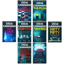 Eddie Flynn Series 8 Books Collection Set by Steve Cavanagh – Thirteen, Fifty-Fifty & Legal Crime Thriller Collection