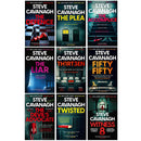 Steve Cavanagh Eddie Flynn Series 9 Books Collection Set The Defence, The Plea, The Liar, Thirteen, Fifty Fifty, Twisted, The Accomplice & MORE