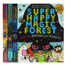 Super Happy Magic Forest 4 Book Set by Matty Long – Humongous Fungus, Portals of Panic & Adventure Collection