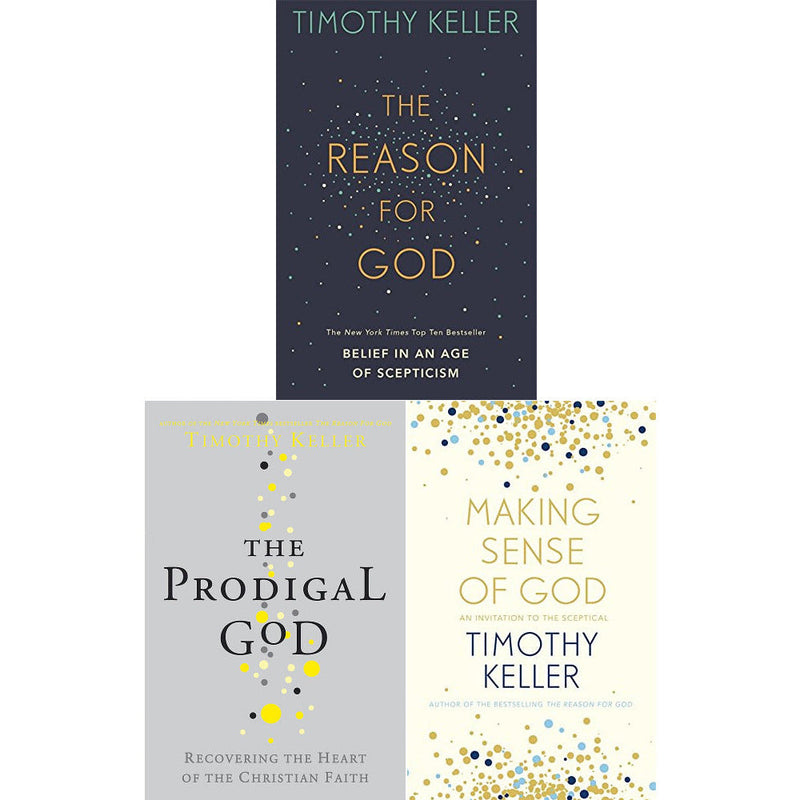 Making Sense of God, The Prodigal God, The Reason for God 3 Books Collection by Timothy Keller