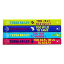 Romancing the Clarksons Series Books 1 - 4 Collection Set by Tessa Bailey (Too Hot to Handle, Too Wild to Tame, Too Hard to Forget, Too Beautiful to Break)
