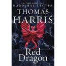 Hannibal Lecter Series 4 Book Set by Thomas Harris – Red Dragon to Hannibal Rising Collection