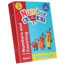 Numberblocks and Alphablocks Level 1 Collection 6 Workbooks Set With Stickers (Numberblocks Numbers and Counting, Adding and Subtracting, Puzzles and ... More) (Numberblocks and Alphablocks Workbooks)