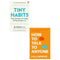 Tiny Habits, How to Talk to Anyone 2 Books Collection Set