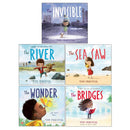 Tom Percival 5 Books Collection set (The Sea Saw, The Invisible, The River, The Wonder & The Bridges)
