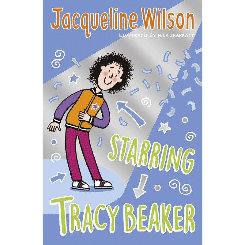 Tracy Beaker 2 Books Collection Set by Jacqueline Wilson (The Story of Tracy Beaker, Starring Tracy Beaker)