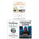 Psychology of Money, The Trading Game and Money: A Story of Humanity 3 Books Collection Set