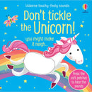 Usborne Don't Tickle Collection 4 Books Set (Touchy-Feely Sound Books) Unicorn, T-Rex, Dinosaur, Pig